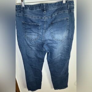 Skye's the Limit Dark Blue Boyfriend Jeans